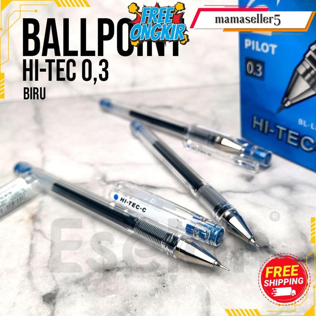 

1Buah Pulpen Pilot Hi-Tech 0.3 Asli / 1Biji Pilot Hi-Tech Siap Kirim