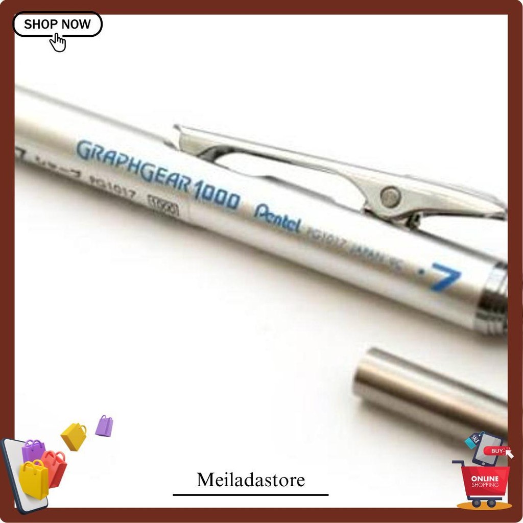 

Pentel Graph Gear 1000 Pencil, Mutiara Drafting Berkualitas Original Produk