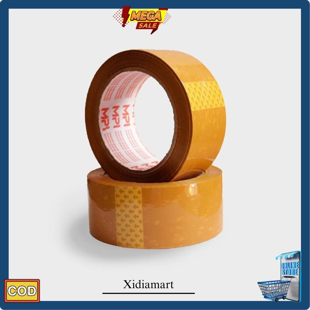 

Lakban Bening - Lakban Cokelat 45Mm X 100 Yard Master Pack Indonesia Terlaris