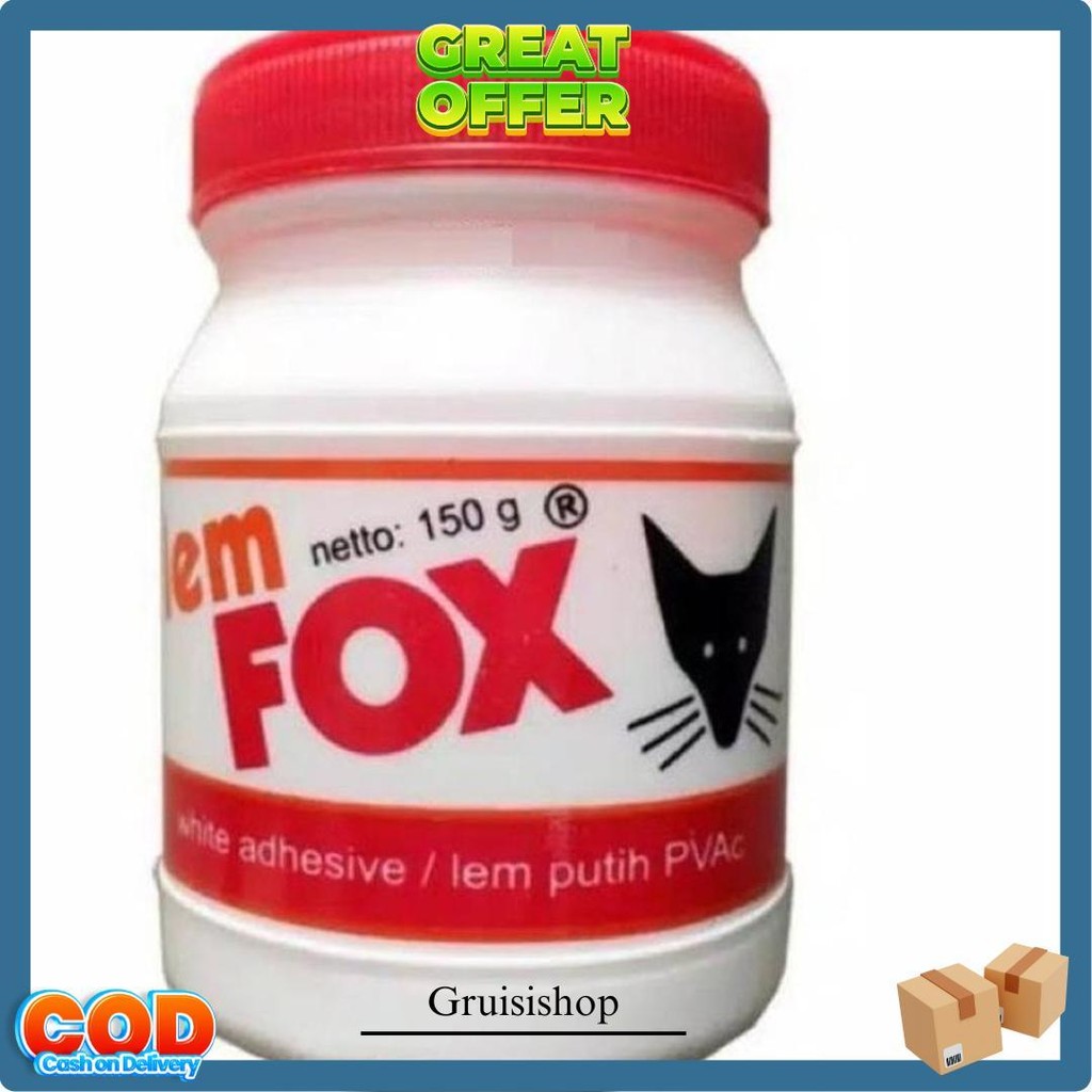 

Lem Fox Putih 150Gr Siap Kirim