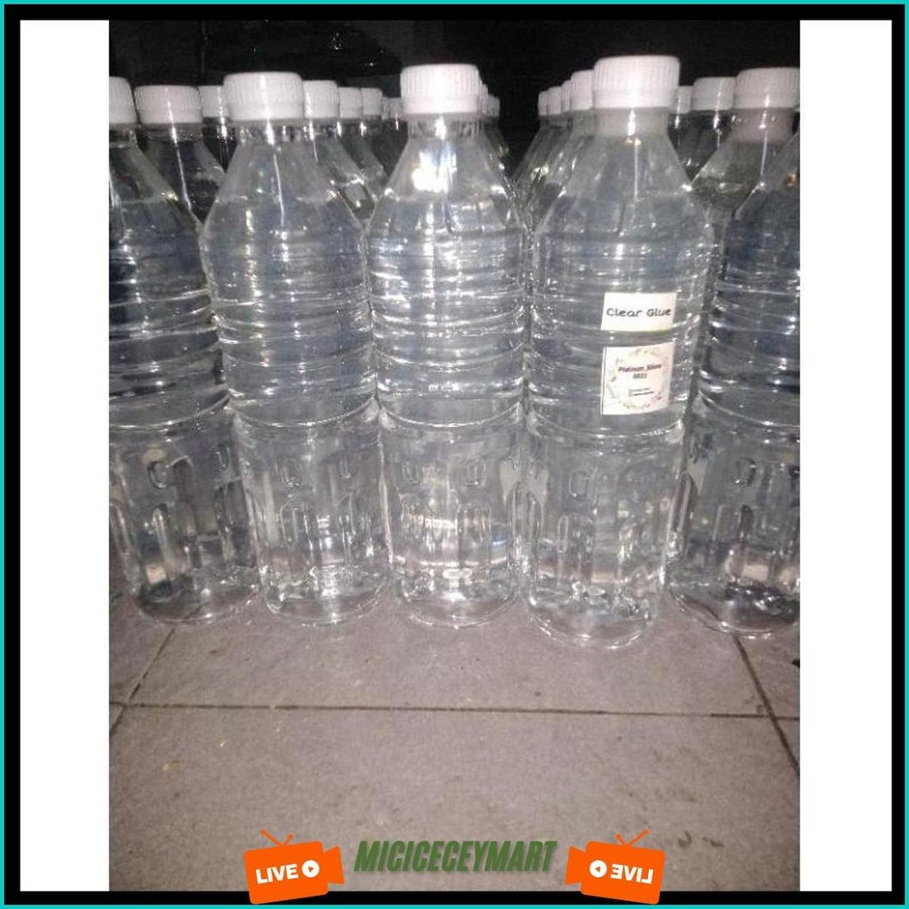 

Super Clear Glue 1Liter Untuk Slime Berkualitas Termurah Banget