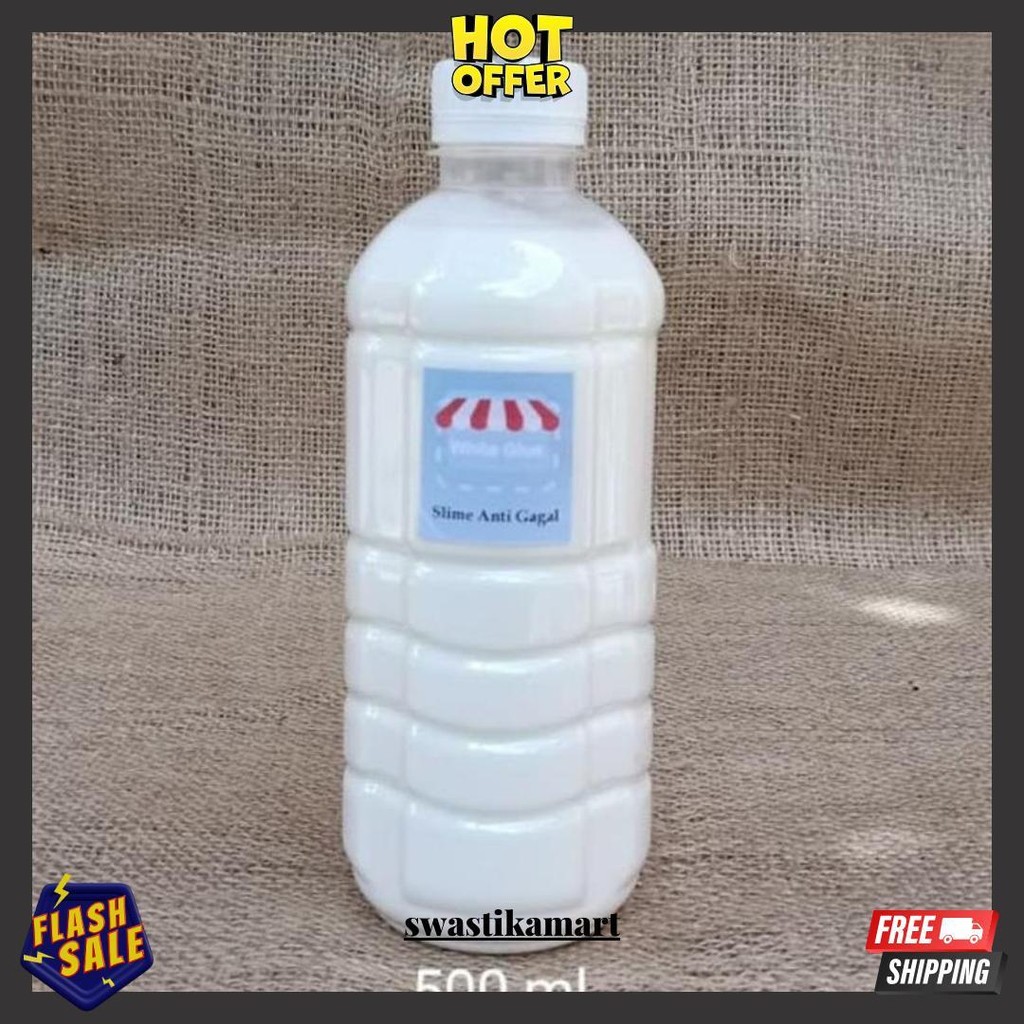 

White Glue Slime Anti Gagal 500Ml Cod