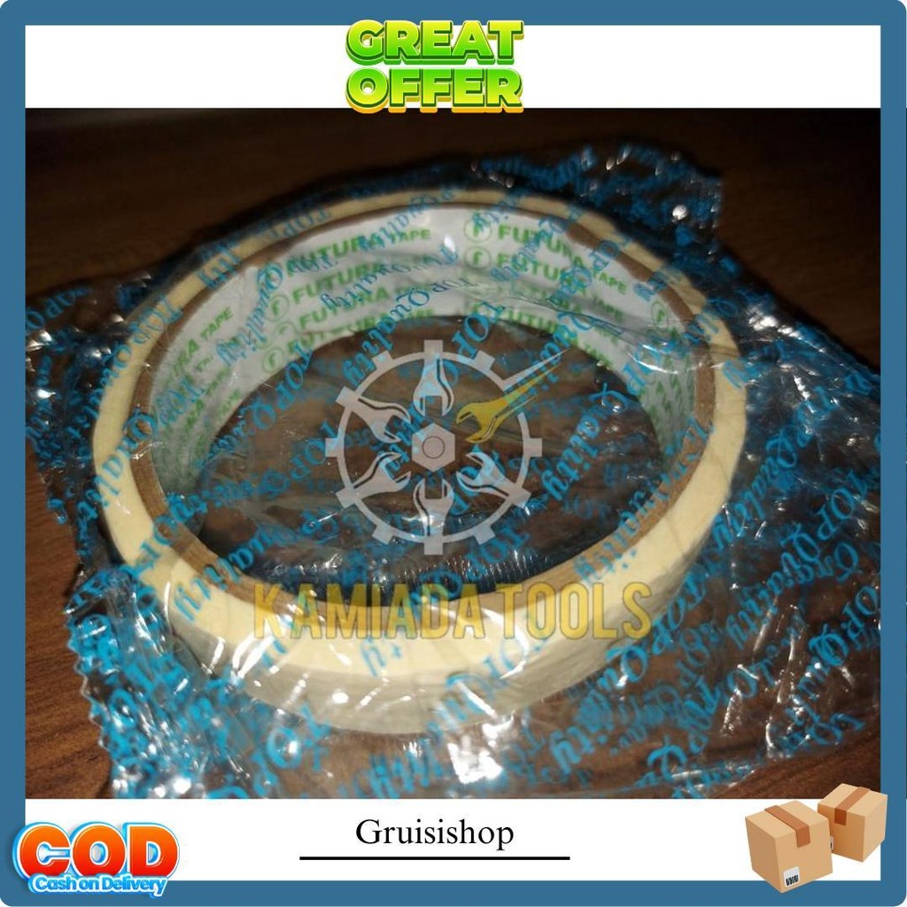 

Isolasi Kertas 1 Inci/ Lakban Kertas 1 Inci/ Masking Tape 1 Inch Sks / Futura/Gladio Tape Gratis Ongkir