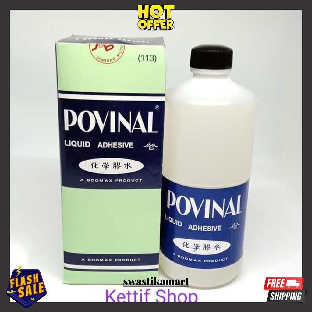 

Lem Povinal 500 Gram Gratis Ongkir