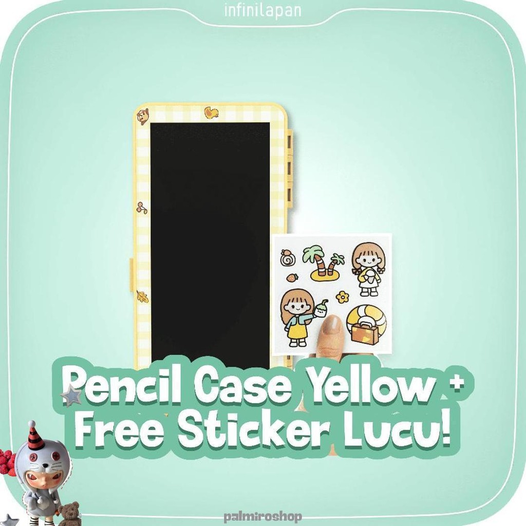 

Kotak Imajinasi: Kotak Pensil Karakter Dan Papan Coret Kreatif Anak | Kotak Pensil Imajinasi Dengan Digital Pad Edukasi Mainan Papan Gambar Anak Kilat