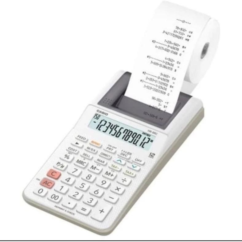 

YBW-2429 Casio HR-8RC REPRINT & CHECK (NEW) - Print Kalkulator Berkualitas