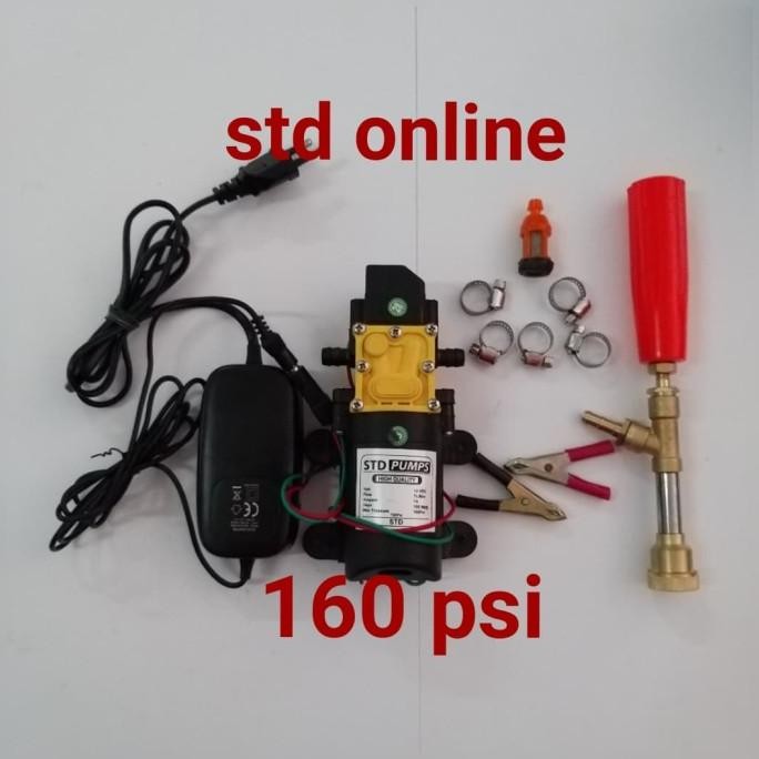 Promo STEAM DC ALAT CUCI STEAM HIGH PRESSURE JET CLEANER PORTABLE CUCI MOTOR COD