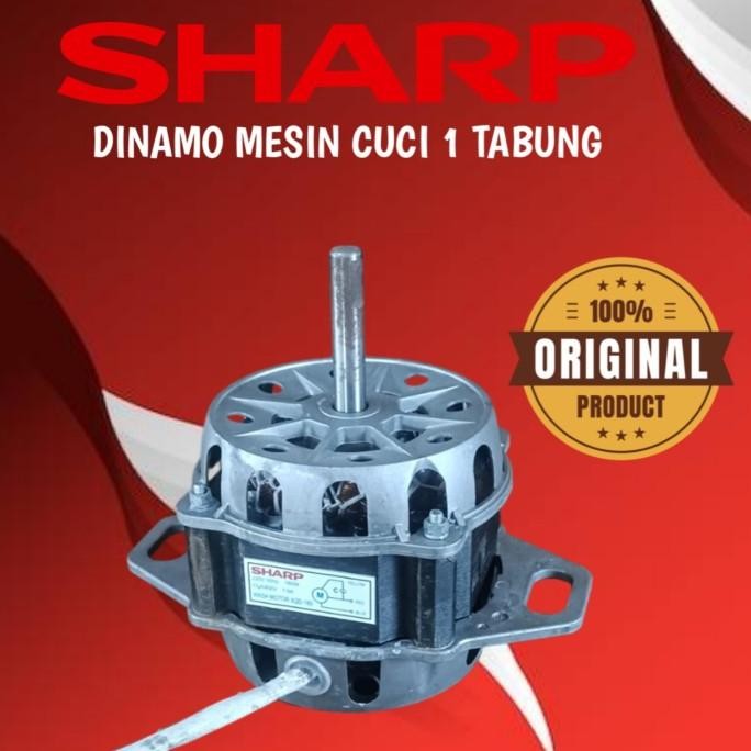 Buruan serbu] dinamo mesin cuci 1 tabung SHARP dinamo mesin cuci top loading 180watt ORIGINAL