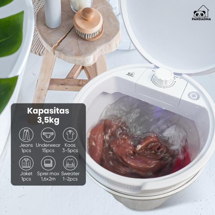 Terlaris Pandaoma Mesin Cuci Mini Portable Ready Stok