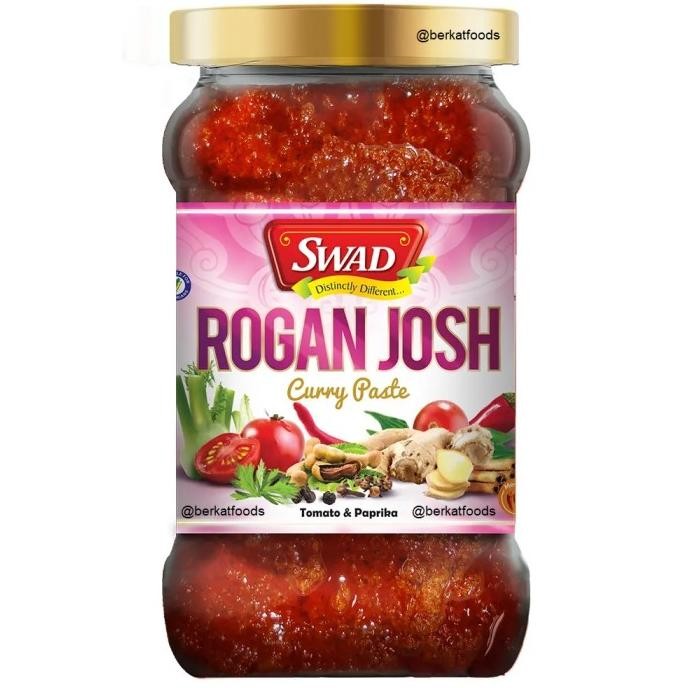 

^%^%^%^%] Rogan Josh Curry Paste Swad / Pasta Kari India Tomato Paprika / Tomat