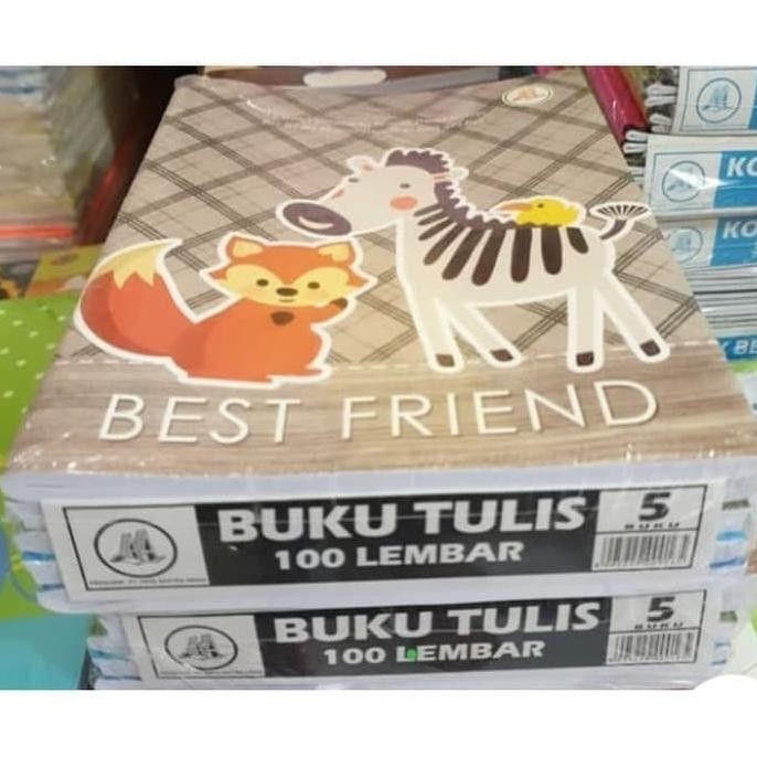 

Sale!! Buku Tulis Aa 100 Lembar - 1Pak