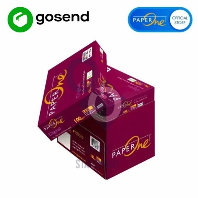 

TERMURAH - kertas hvs paperone a3 100gr murah 1 dus khusus gosend / grabsend