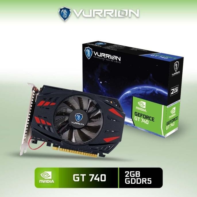 VGA AGS VURRION NVIDIA GT740 / GT740 2GB GDDR5 128bit REAL CAPACITY