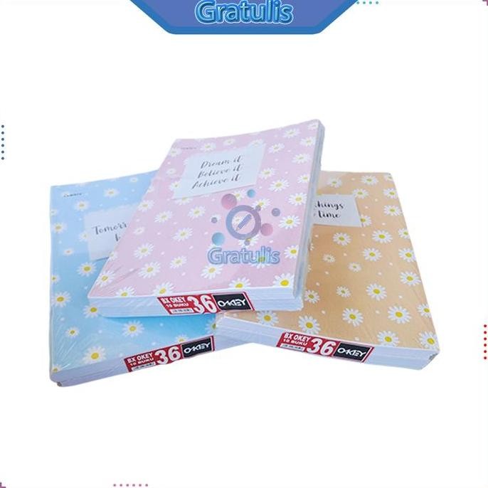 

Diskon!! Buku Tulis Boxy Okey [1 Pack/36 Lembar/B5] / Atk Alat Tulis Buku Catatan Sekolah Besar Panjang / Buku Boxy Motif Campus 1 Pak