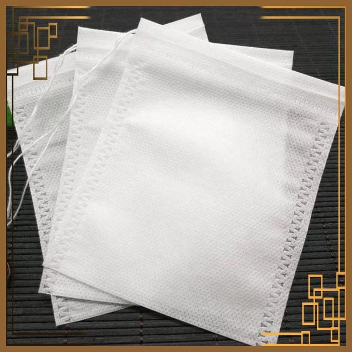

[ARS] Kantong Kantung Filter Saringan Teh Teabag Disposable 12x16cm Isi 100 Pcs