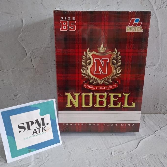 

Diskon!! (10 Pcs) Buku Tulis Nobel Campus 50 Lembar Khusus Instant/Sameday