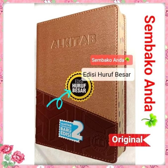 

Alkitab Kristen EDISI HURUF BESAR. Terjemahan Baru Edisi 2. TB2. LC