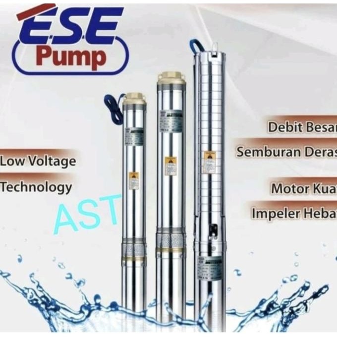 {{{{}}] POMPA SATELIT SUBMERSIBLE PUMP 4" SPK 14-5 2.0 HP PUMP ONLY / NATIONAL ESE