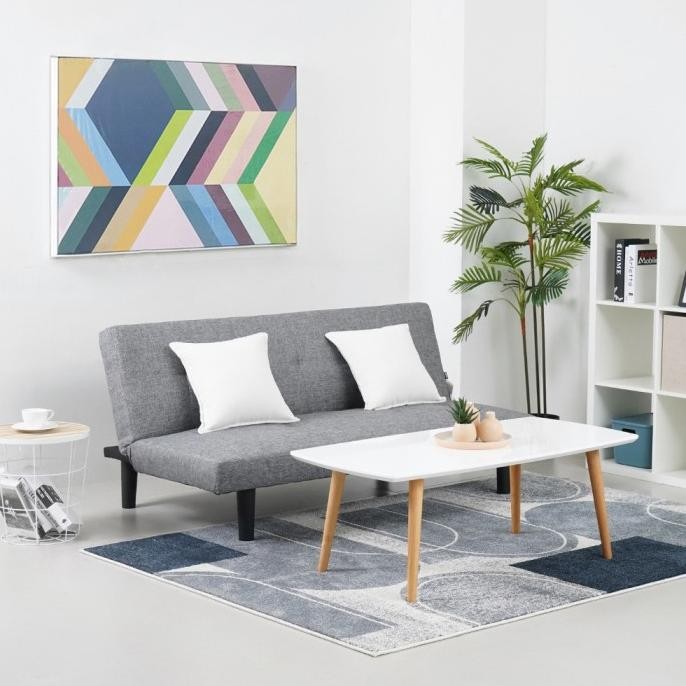 Promo Informa Daphnie Oakland Sofa Bed - Abu-Abu Tua