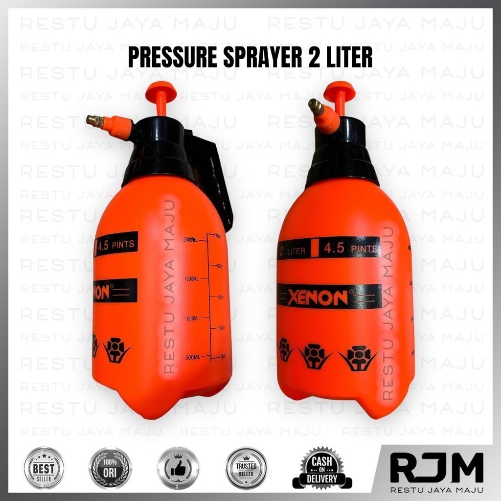XENON Pressure Sprayer 2lt Penyemprot Tanaman Hama Semprot Disinfektan Manual