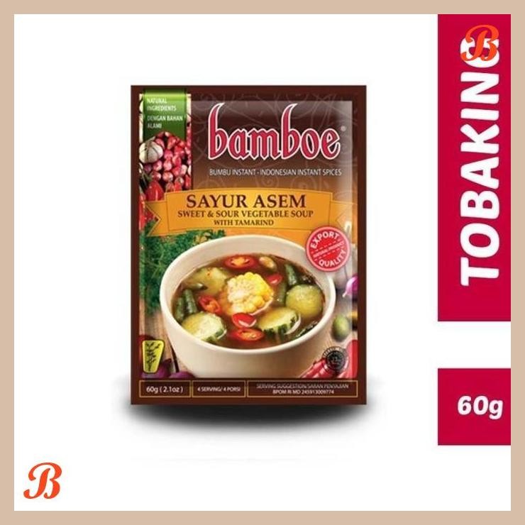 

| RMP | BAMBOE SAYUR ASEM BUMBU INSTAN