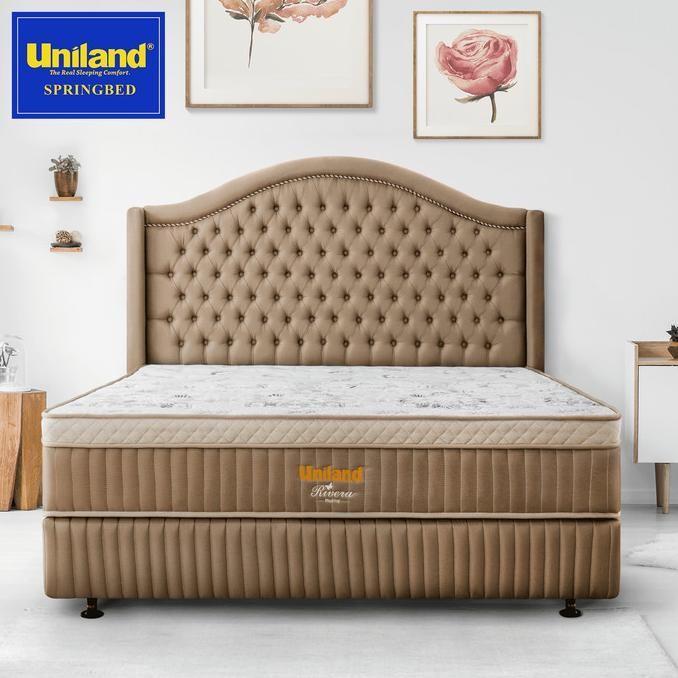 Promo Uniland Springbed Rivera Emira Plushtop Full Set