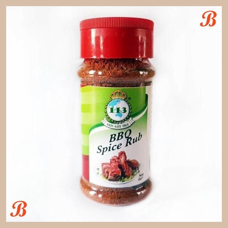

| RMP | 113 BARBEQUE SEASONING BUMBU MASAK BBQ BUBUK BARBEKIU ENAK 60 GRAM