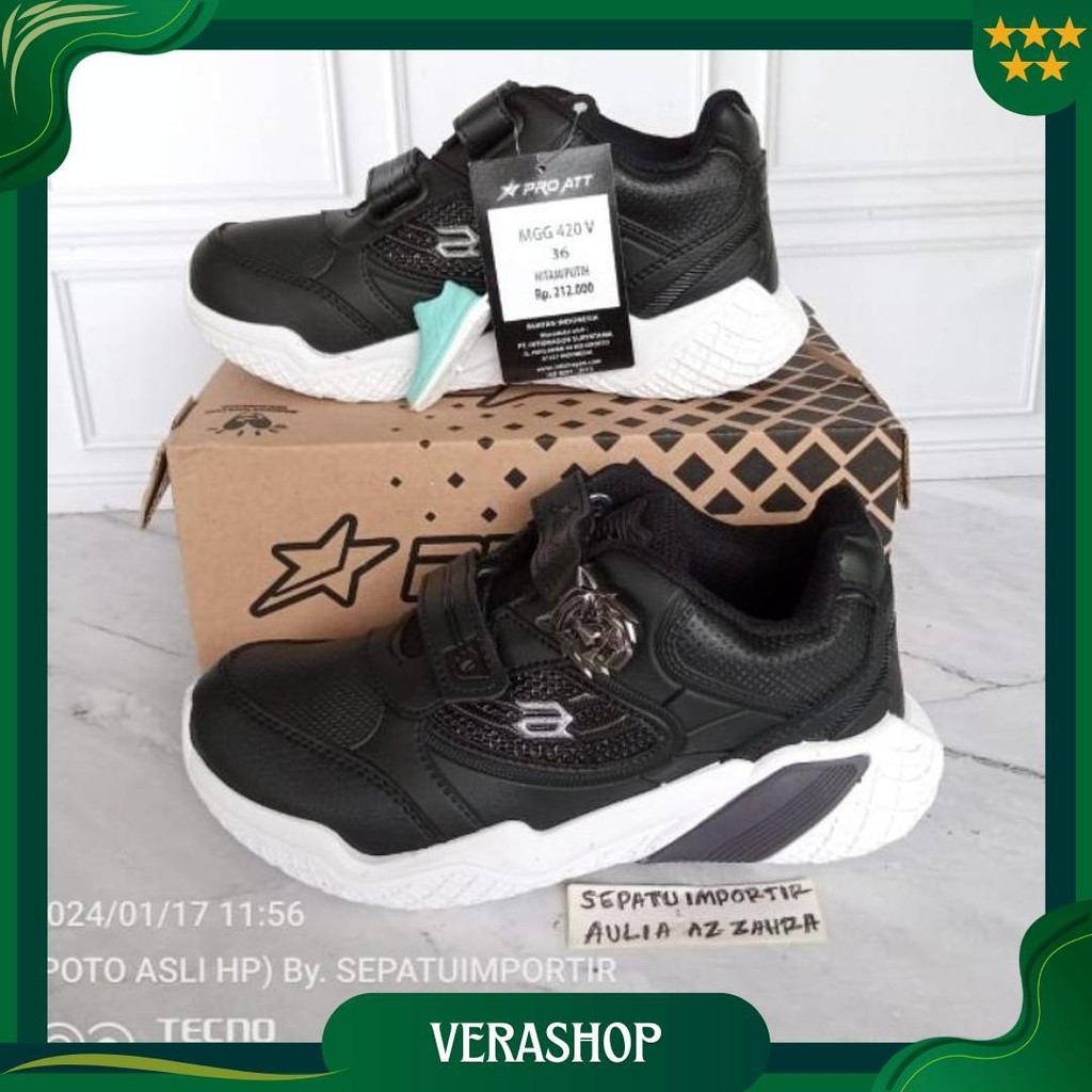 Original Sepatu Pro Att Mgg 420 Magnet Macan / Mgp / Mgz / Glt / Sepatu Anak Sekolah Tk Sd / Sepatu 