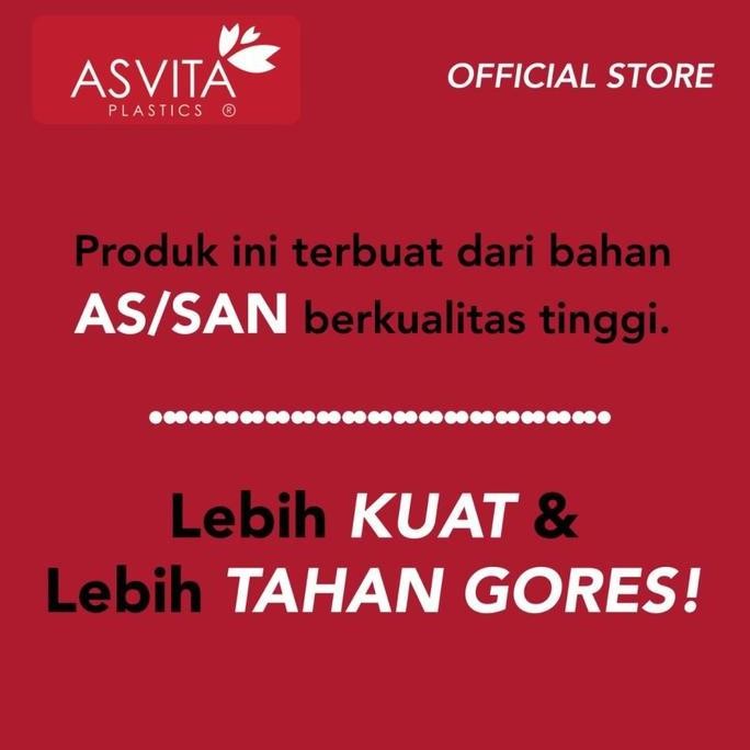 ASVITA Gelas Bir Higlow Gagang 1000 ML - 6 pcs - GB117 | Mug Cangkir Minuman Kopi Teh Restoran Cafe 