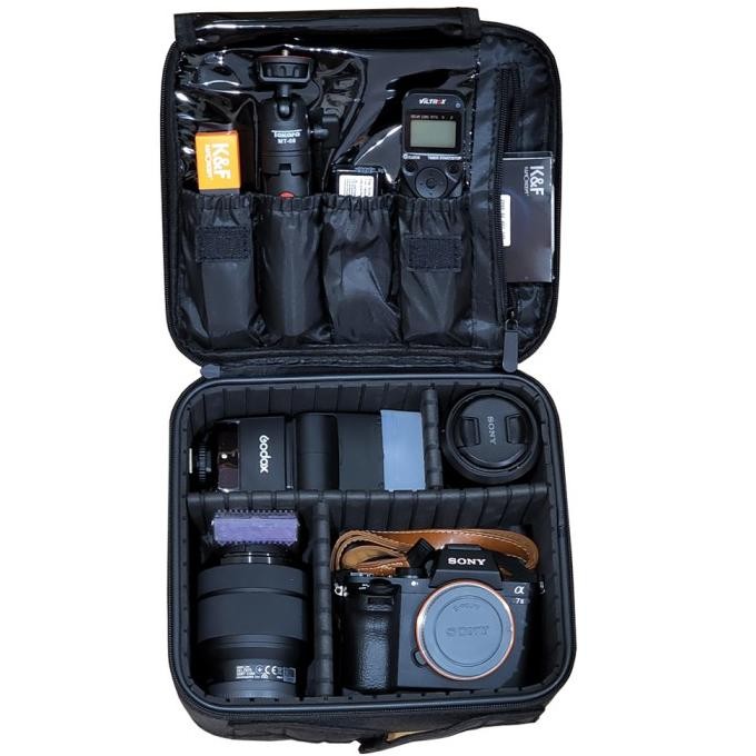 Tas Hardcase Kamera - Drone- Action Cam Gopro with Partition - HC2420