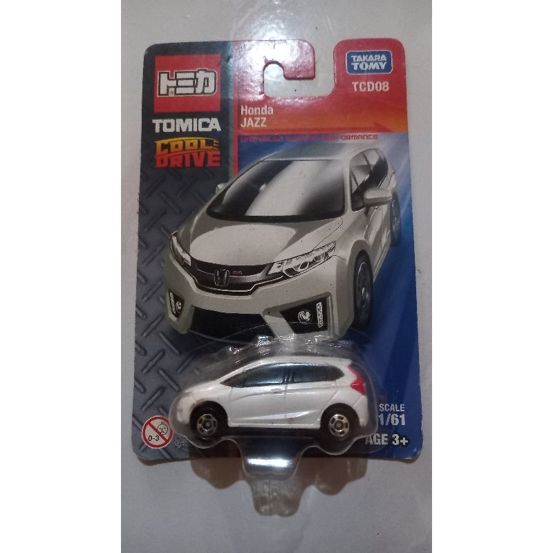 Tomica TCD08 - Honda Jazz (Cool Drive) - Diecast Original Takara Tomy Skala 1:61