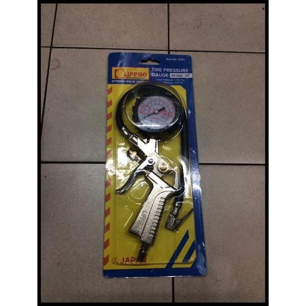 Tire Presure Gauge Tire Inflator Isian Angin 3 In 1 Lippro Original