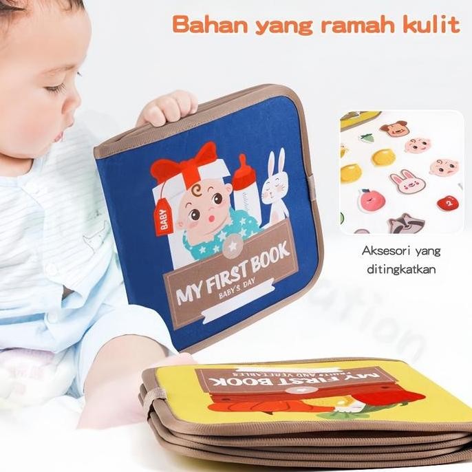 

Promo!! Busy Board Montessori Mainan Edukasi Anak/ Activity Book The First Enlightenment Book