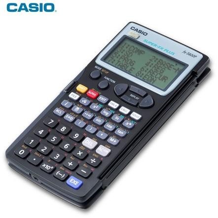 

KALKULATOR ILMIAH CASIO FX-5800P PROGRAMMABLE SCIENTIFIC CALCULATOR