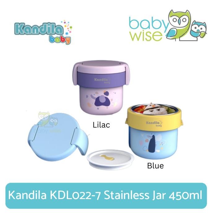 Kandila KDL022-7 Stainless Jar 450ml - Food Jar Thermos Vakum Bubur