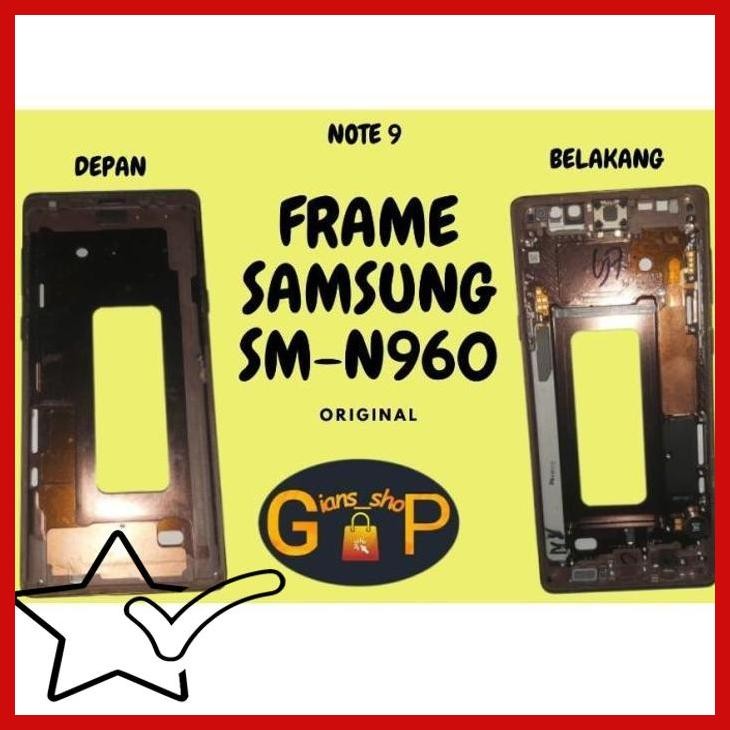 [GSS] FRAME LCD SAMSUNG NOTE 9 - N960 ORIGINAL COPOTAN