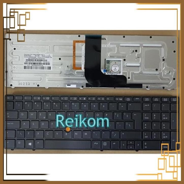 [RKM] KEYBOARD LAPTOP NOTEBOOK HP ELITEBOOK 8560P 8560W 8570W NUMERIK