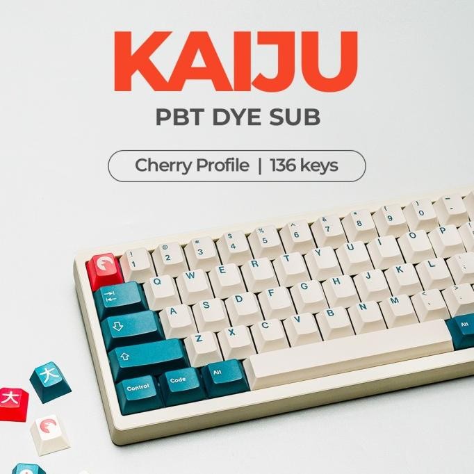 KAIJU PBT Dye Sub Keycaps
