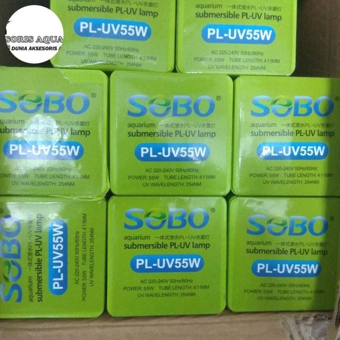 Murah Lampu Uv Kolam Aquarium Sobo Pl-Uv 55 Watt 55Watt