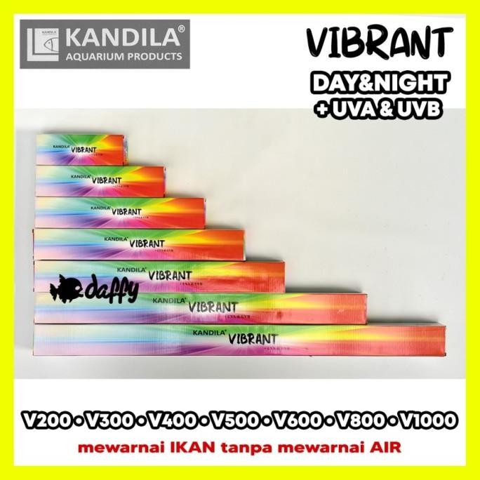 Promo Lampu Kandila Vibrant  Lampu View Uva & Uvb Aquarium Ikan