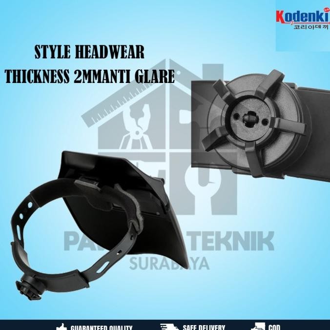 Kodenki Topeng Las Otomatis Kedok Las - Helm Topeng Las Otomatis Kedok Auto Darkening Kaca Mata Peli