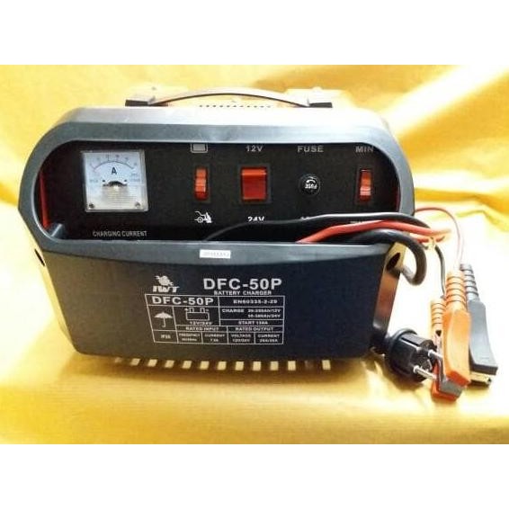 Murah batery charger cas aki IWT dfc-50P Non COD