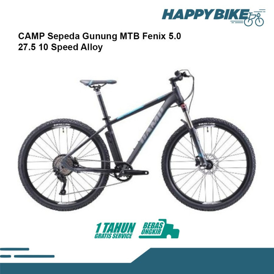 Element Camp  Sepeda Gunung MTB Fenix 5.0 27.5" 10 Speed Alloy