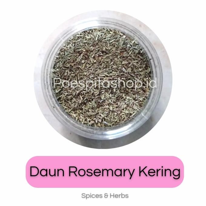 

%$%$%$%$] Daun Rosemary kering/Dried rosemary leaves/rempah herba masakan