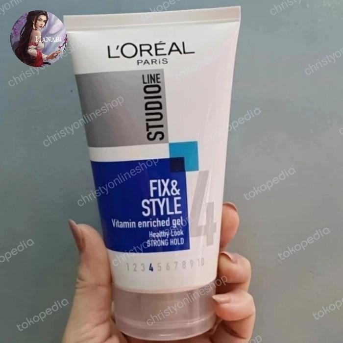 New!Loreal Studio Line Hair Gel 150ml (5 variasi)