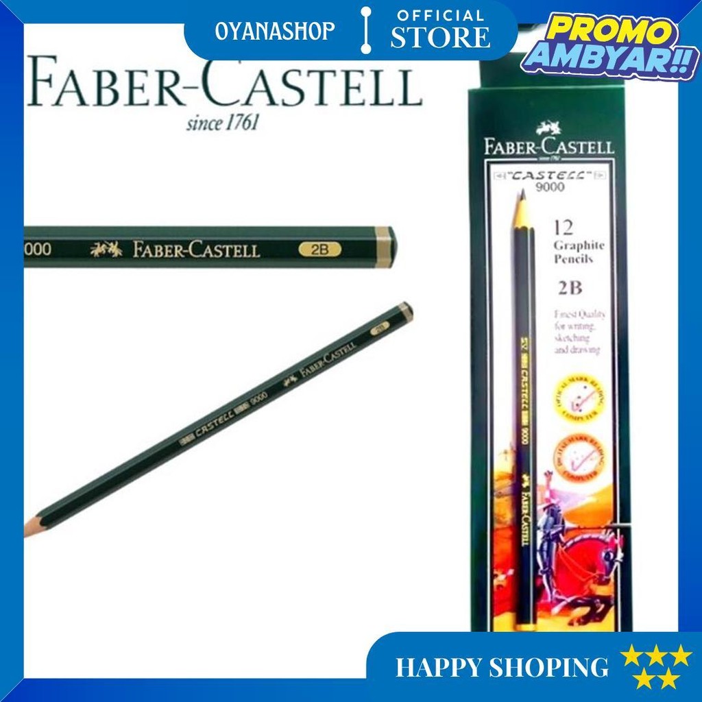 

Grosir Pensil Faber Castell 2B For Computer Fabercastell Lusinan Faber Castel D Sale