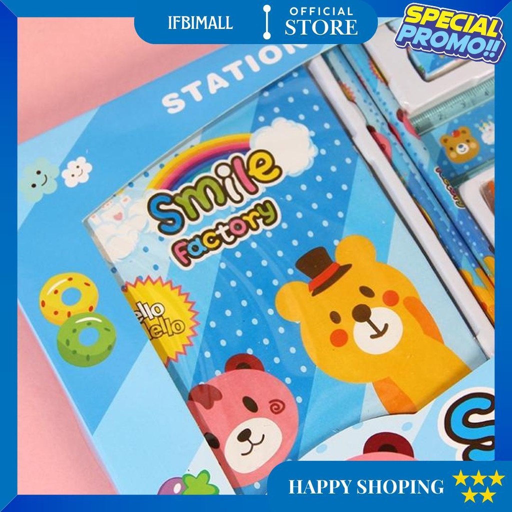 

Sao - S5982 Set Alat Tulis 8 In 1 / Set Alat Tulis Anak Motif Kartun / Set Alat Tulis 8 In 1 Lucu / Stationery Set 8 In 1 Lucu D Terlaris