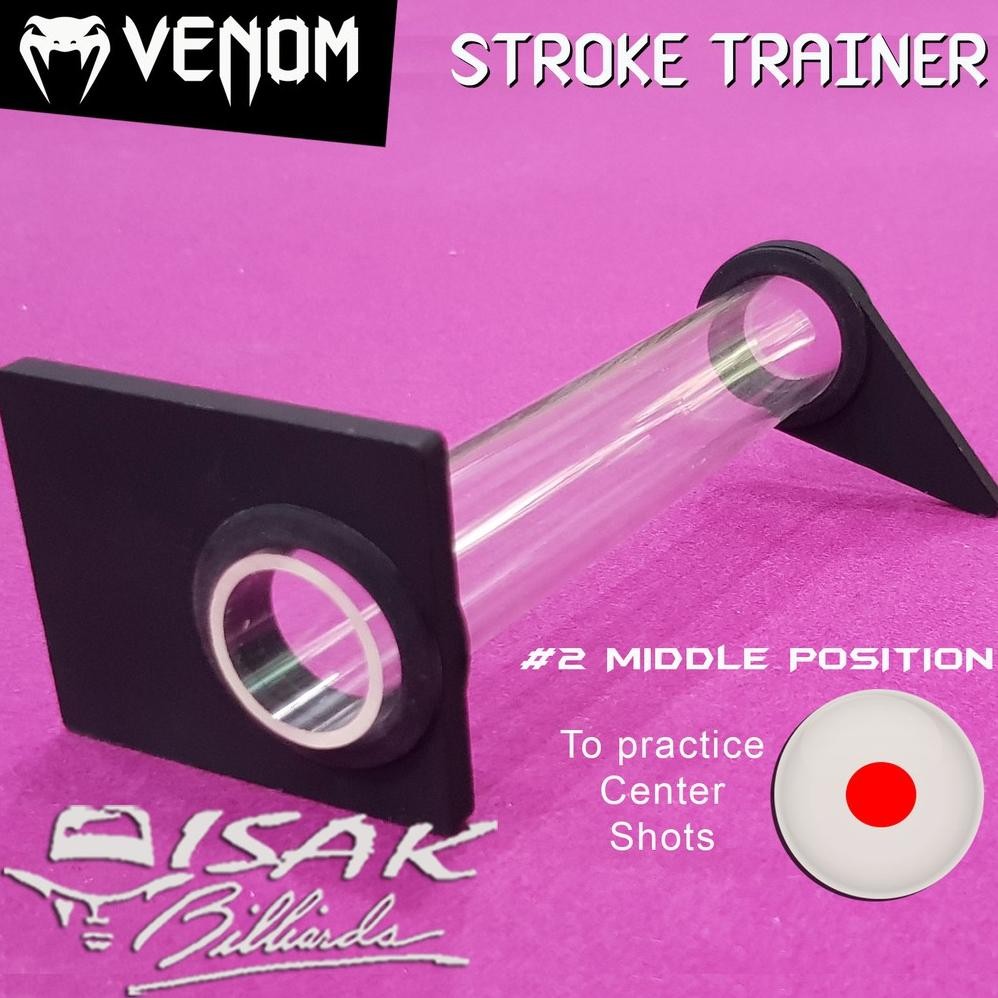 HRN-813 Cue Stroke Trainer - Tube Guide - Alat Latihan Pukulan Biliar Billiard Stick Viral