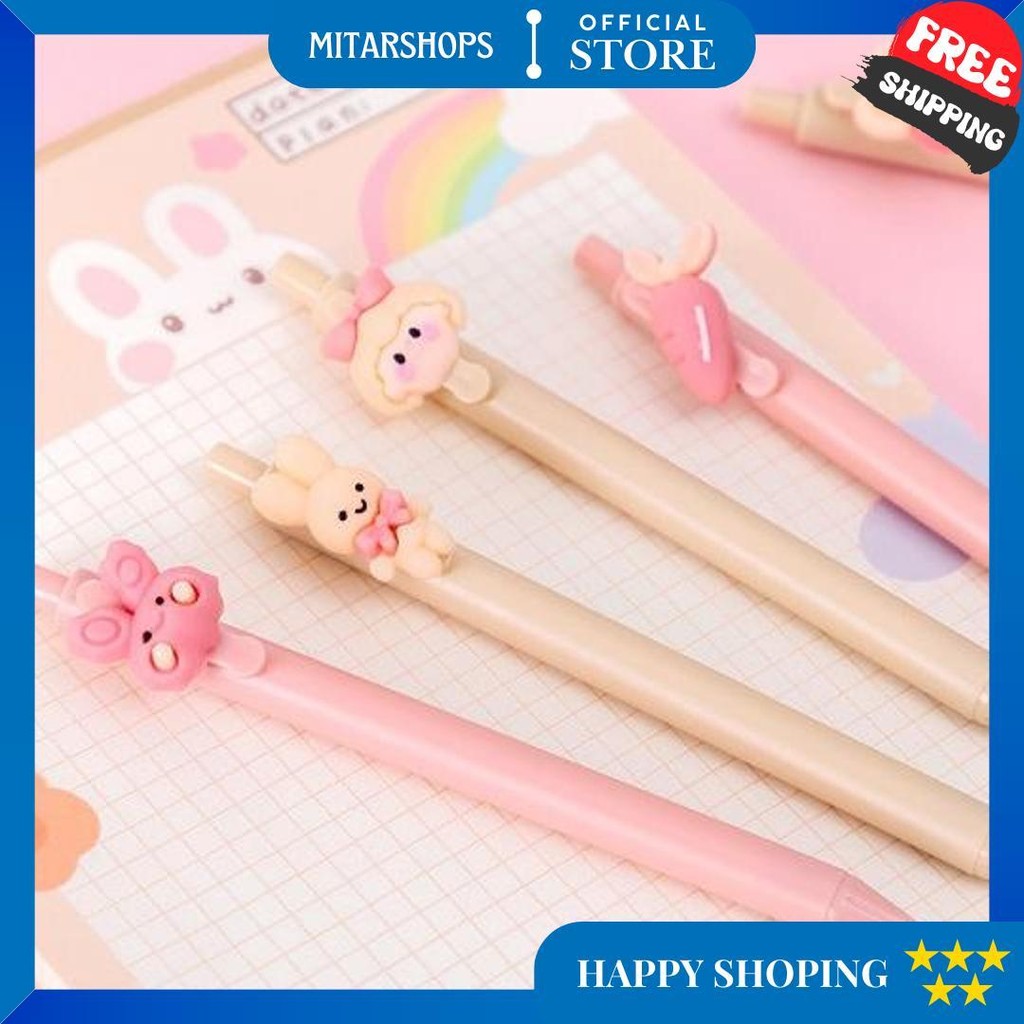 

Moka Pulpen 1Pcs Dan 6Pcs Mekanik Karakter Boneka Lucu / Pulpen Mekanik Karakter Lucu Unik Bs D Terlaris
