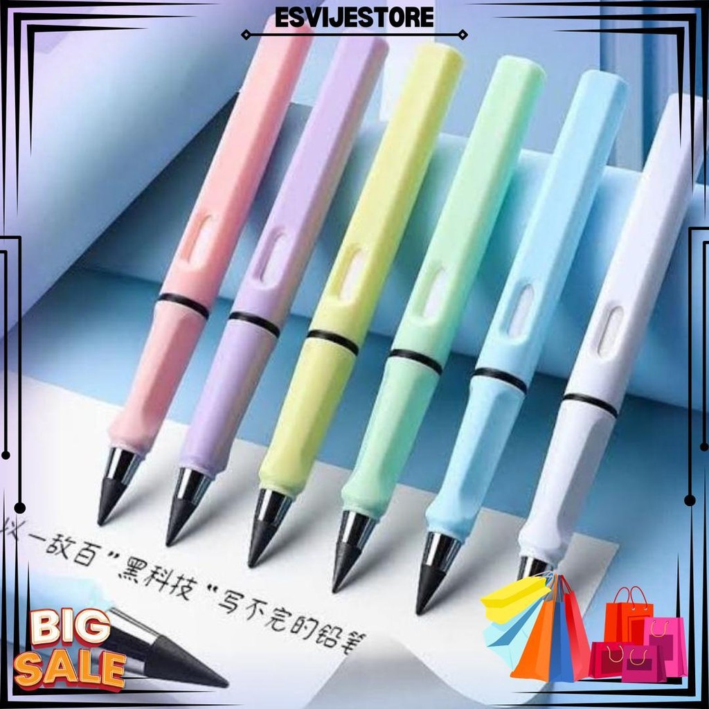 

Yokoso S115 Pensil Eternal + Penghapus Premium Abadi Unlimited Pencil Sketsa Warna D Best Seller